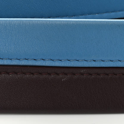 Louis Vuitton Calfskin Cluny MM Shoulder Strap Blue Glacial 8 of 9