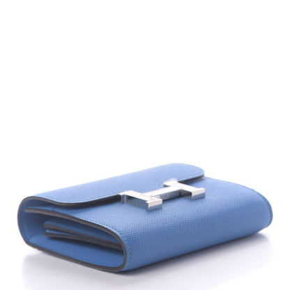 Hermes Epsom Constance Short Wallet Mykonos 6 of 11