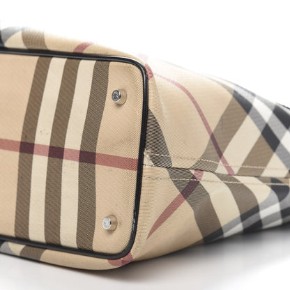 Burberry Supernova Check Tote Black 12 of 15