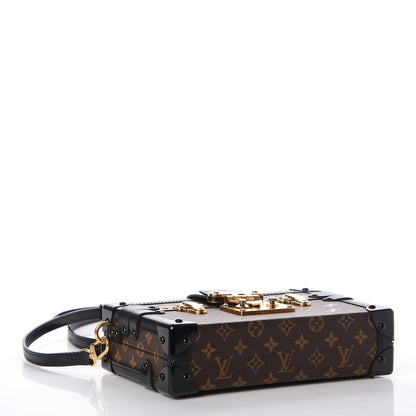 Louis Vuitton Monogram Petite Malle Black 4 of 9