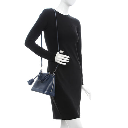 Louis Vuitton Epi Alma BB Indigo 2 of 9