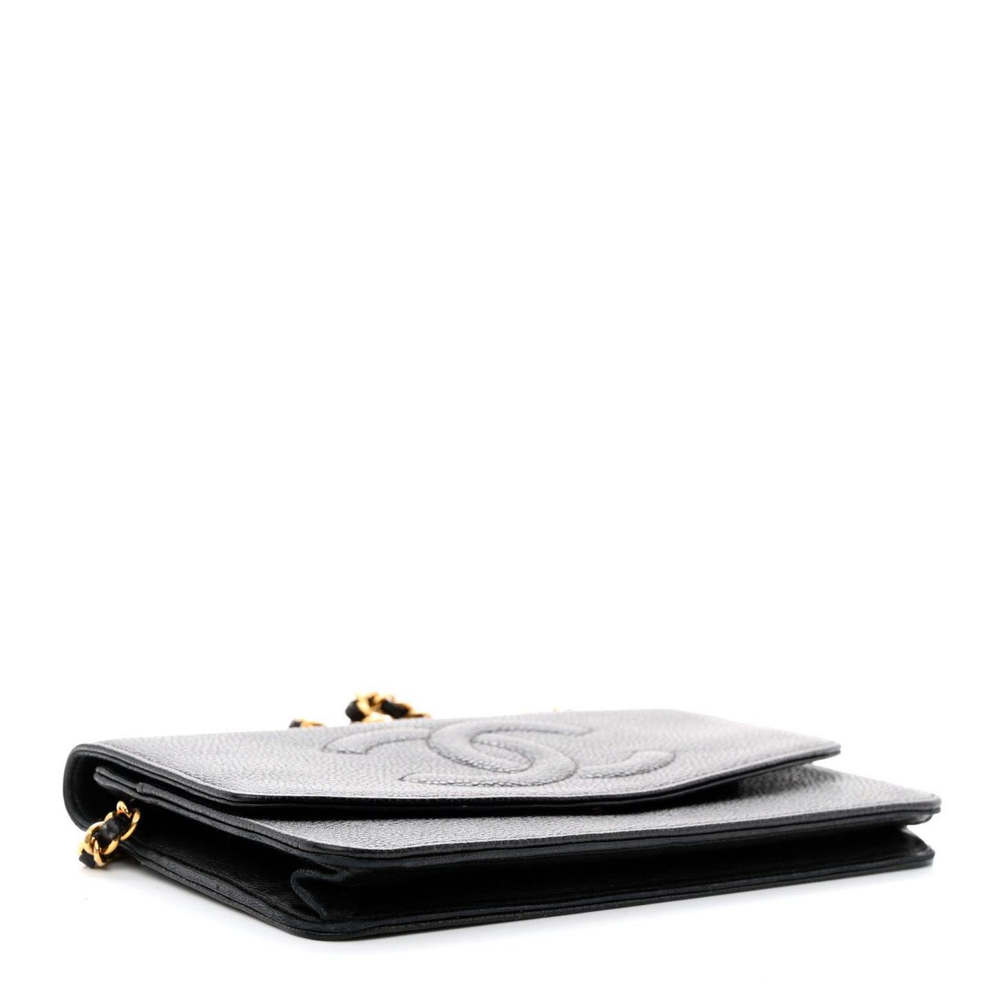 Caviar Timeless CC Wallet on Chain WOC Black