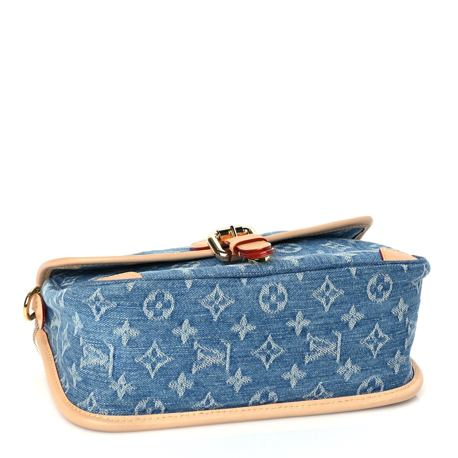 Louis Vuitton Monogram Denim Diane Blue 3 of 9