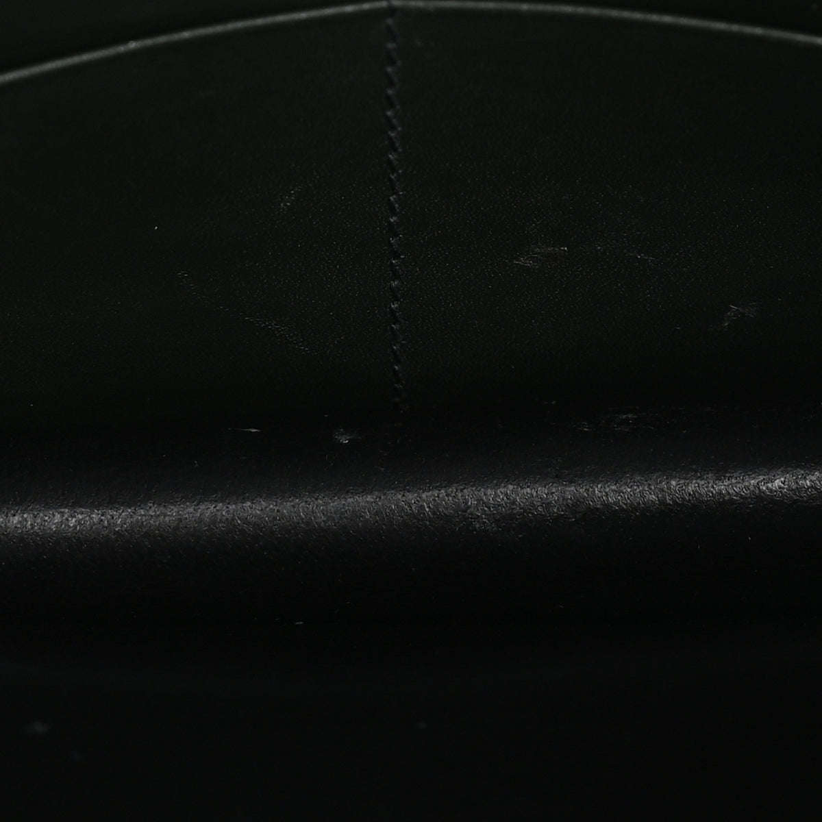 Saint Laurent Smooth Calfskin Classic Monogram Kate Tassel Chain Wallet Dark Leaf 4 of 8
