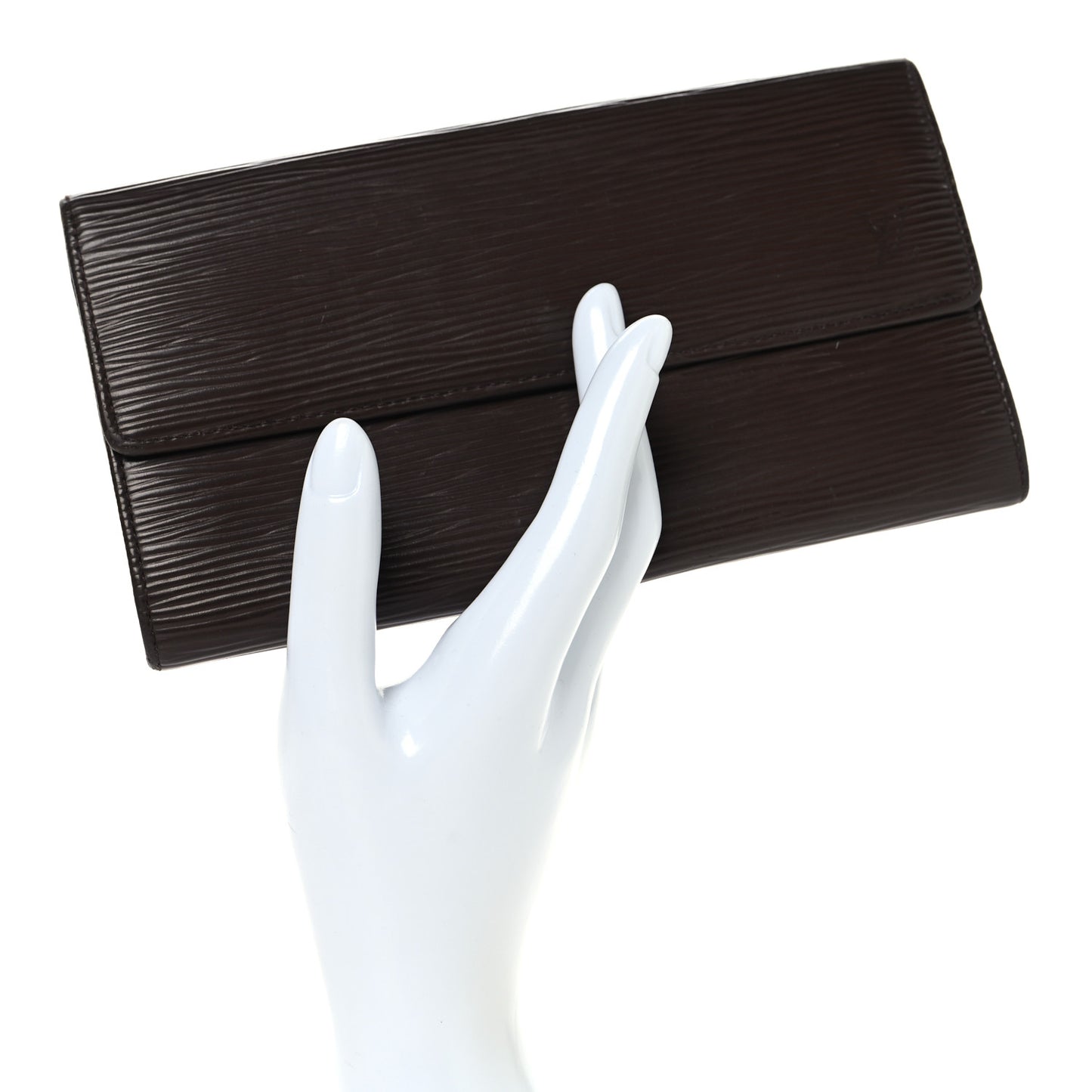 Epi Sarah Wallet Dark Brown