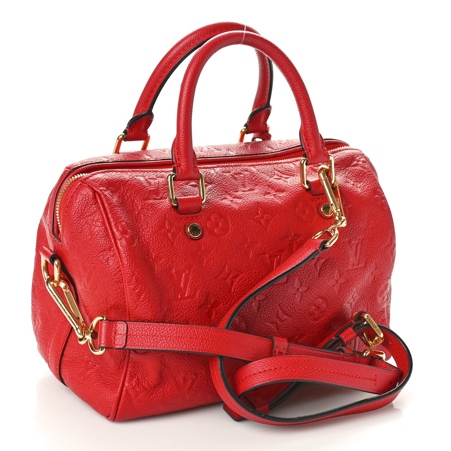 Louis Vuitton Empreinte Speedy Bandouliere 25 Cherry 3 of 10