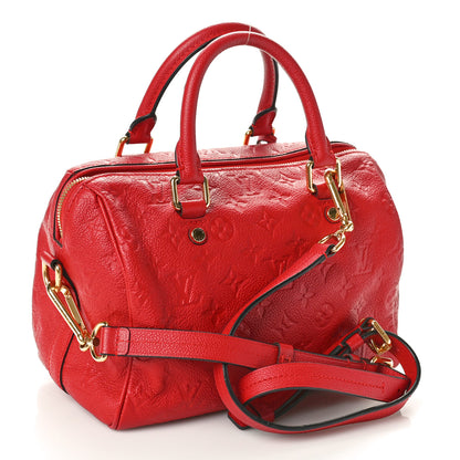 Louis Vuitton Empreinte Speedy Bandouliere 25 Cherry 3 of 10