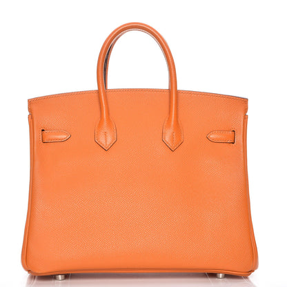 Hermes Epsom Birkin 25 Orange 4 of 24