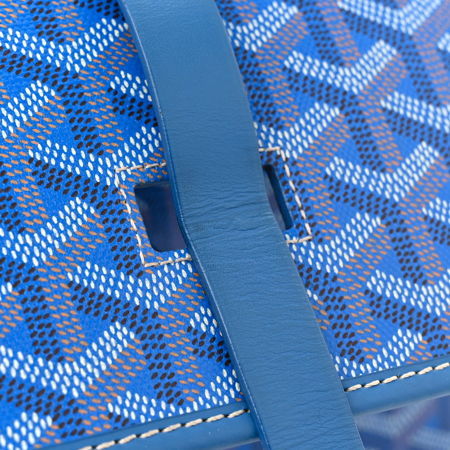 Goyard Goyardine Belvedere II MM Messenger Bag Sky Blue 13 of 14