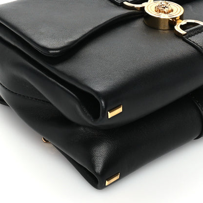 Versace Lambskin Kleio Shoulder Bag Lipstick  Black 7 of 8