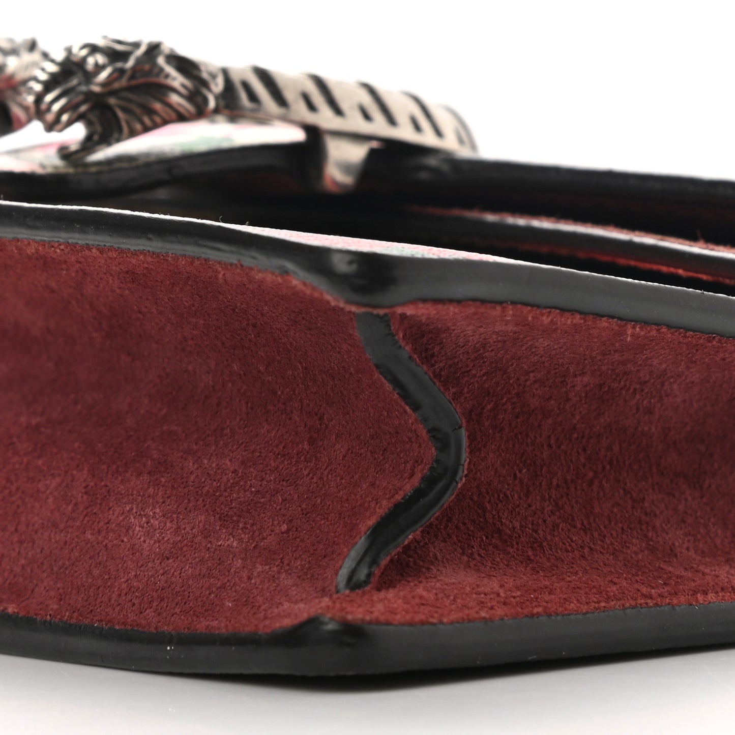 GG Supreme Monogram Blooms Super Mini Dionysus Shoulder Bag Beige Multicolor Dry Rose