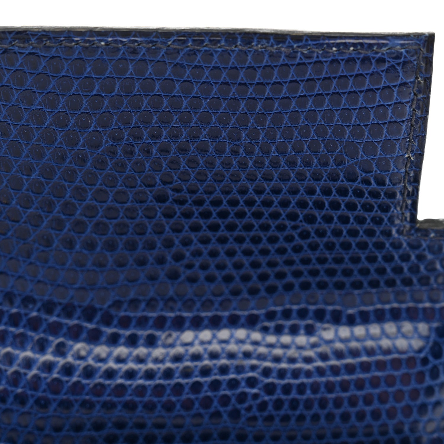 Hermes Lizard Kelly Sellier 28 Bleu Saphir 17 of 19