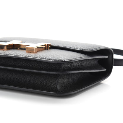 Hermes Epsom Constance 18 Black 9 of 12