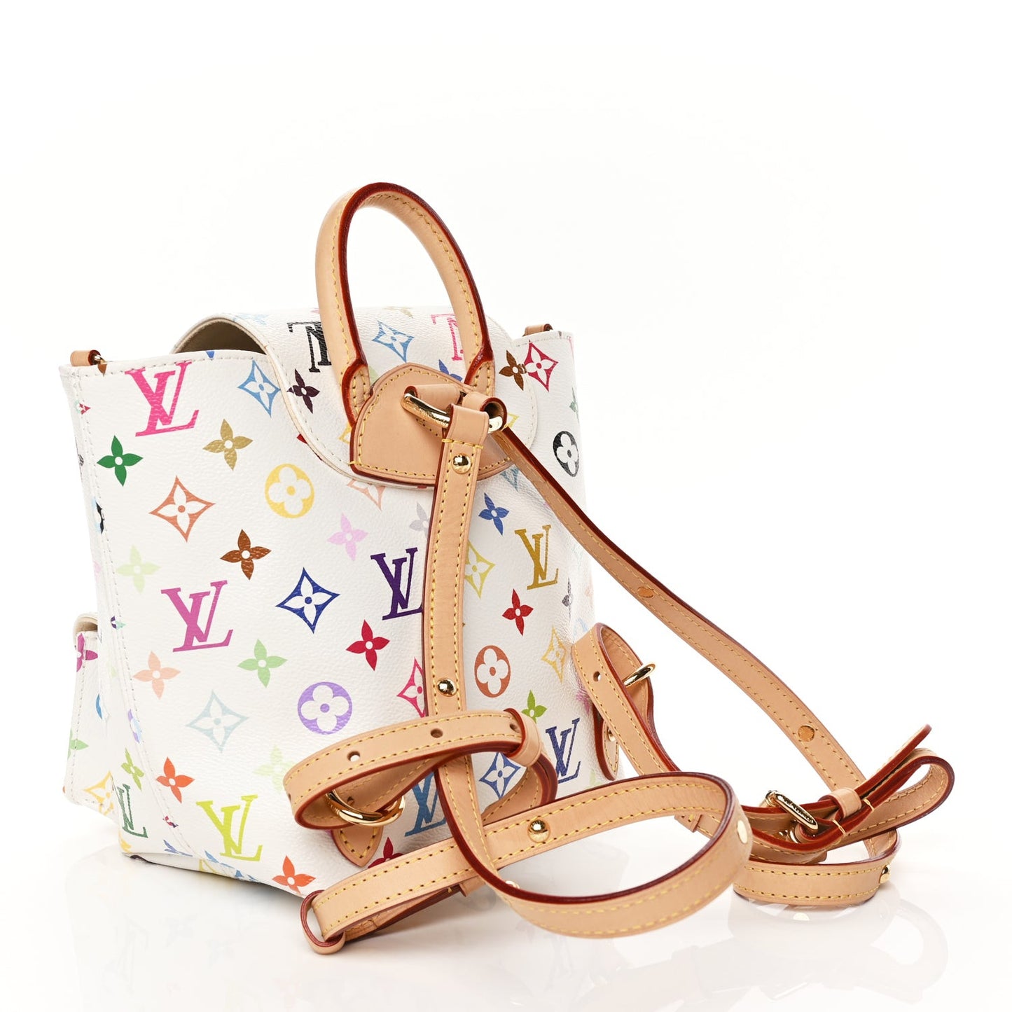 LV X TM Monogram Multicolor Venice Backpack White
