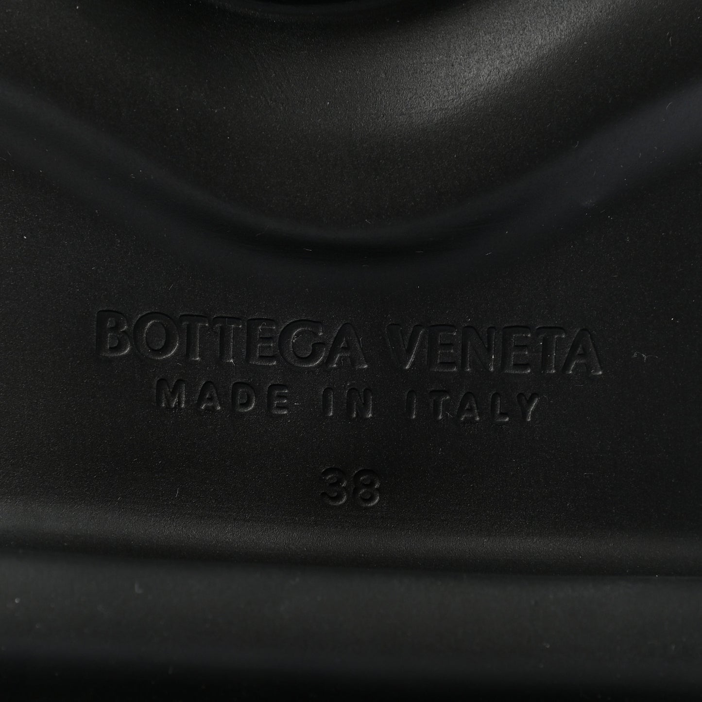 Nappa Flash 45mm Flat Sandals 38 Black