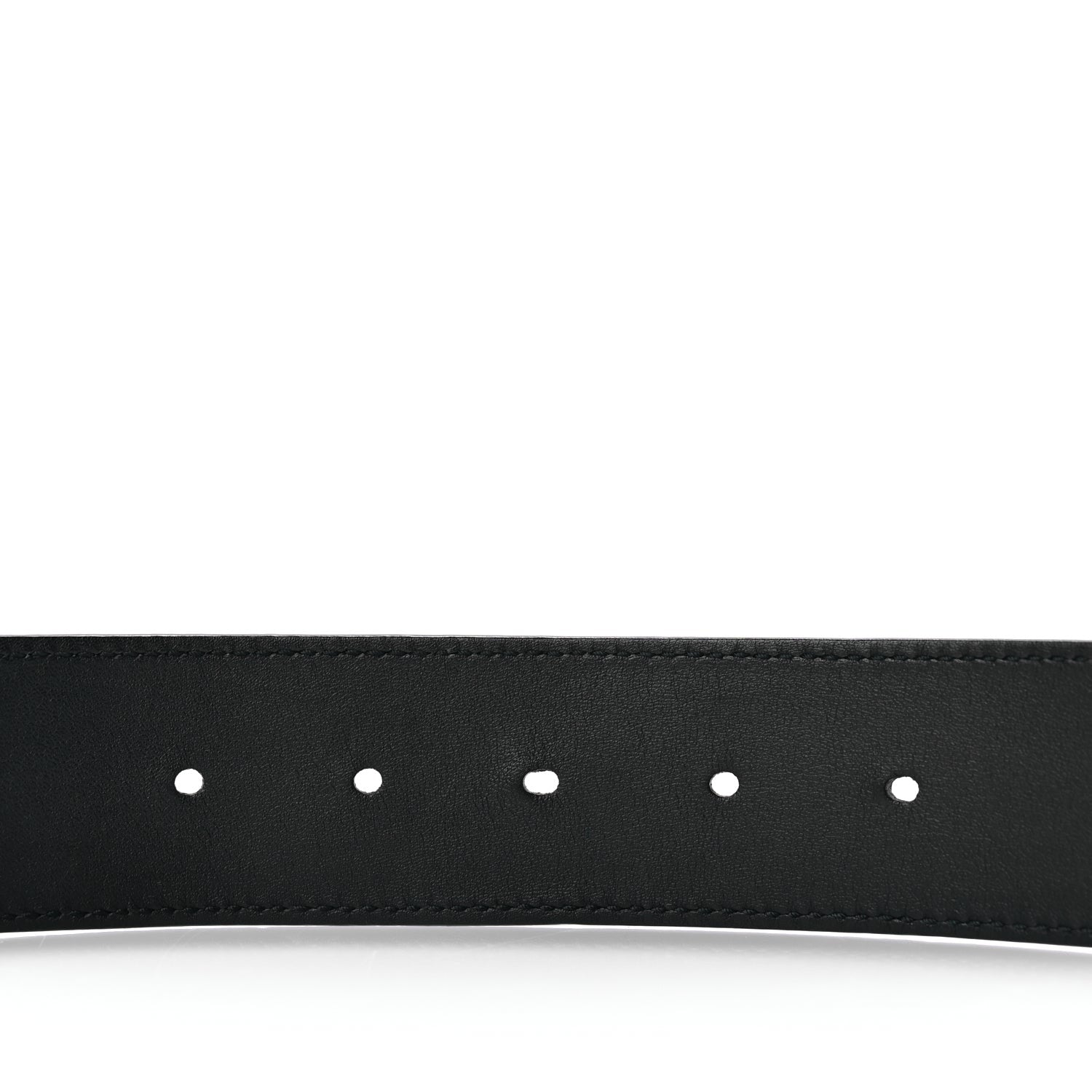 Gucci Calfskin Double G 40mm Belt 80 32 Black 4 of 5