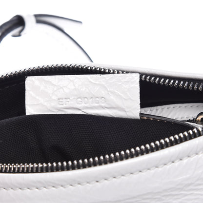 Givenchy Crinkled Patent Deerskin Mini Pandora White 8 of 8