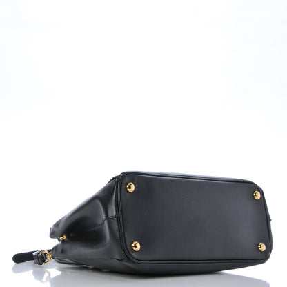 Prada Saffiano Small Galleria Double Zip Tote Black 5 of 11