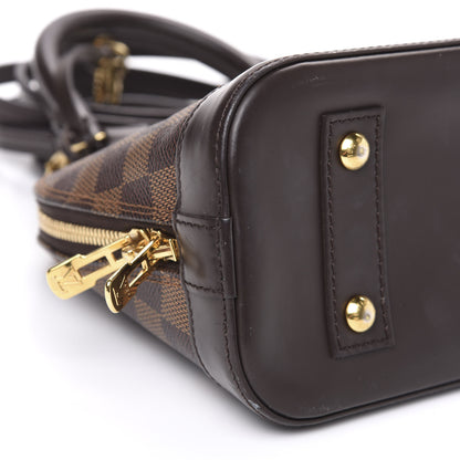Louis Vuitton Damier Ebene Alma BB 6 of 13