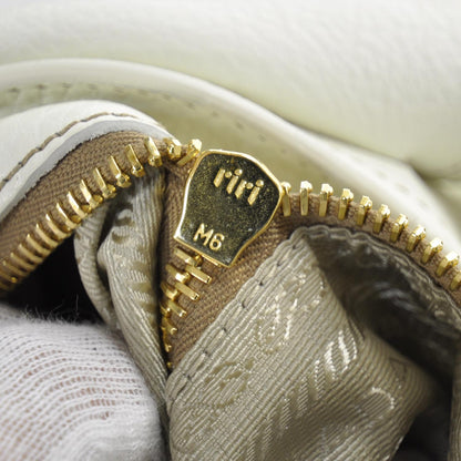 Prada Vitello Daino Pushlock Flap Shoulder Bag 8 of 9