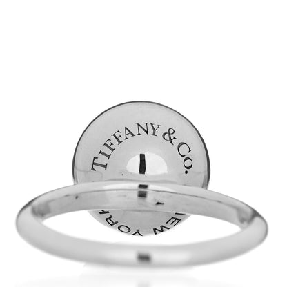 Tiffany Sterling Silver 12mm HardWear Ball Ring 53 6.5 5 of 8