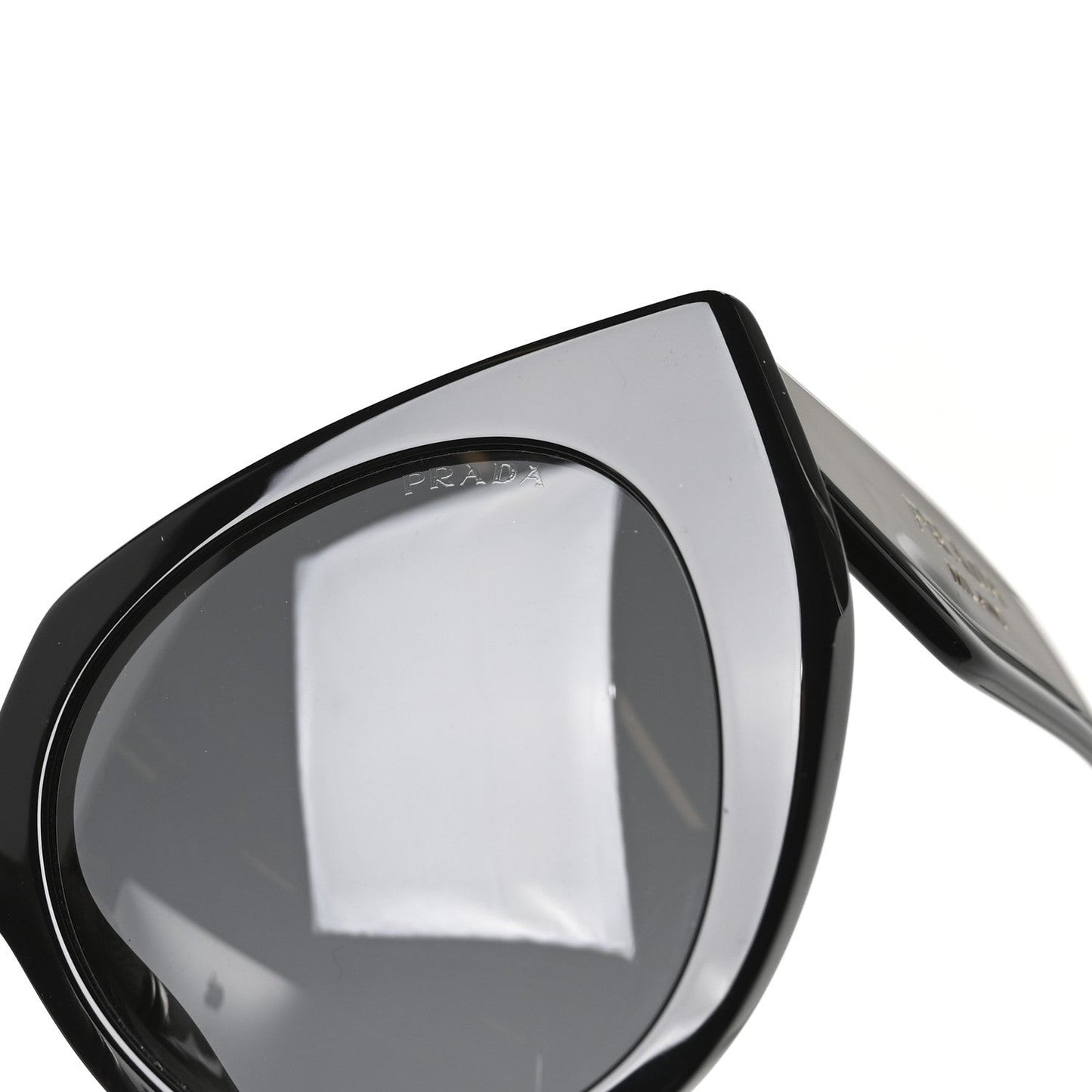 Acetate Sunglasses SPR 14W Black White