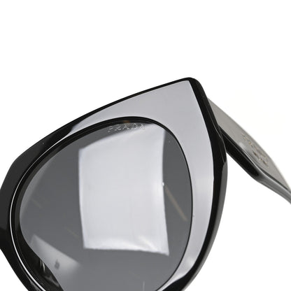 Prada Acetate Sunglasses SPR 14W Black White 7 of 7