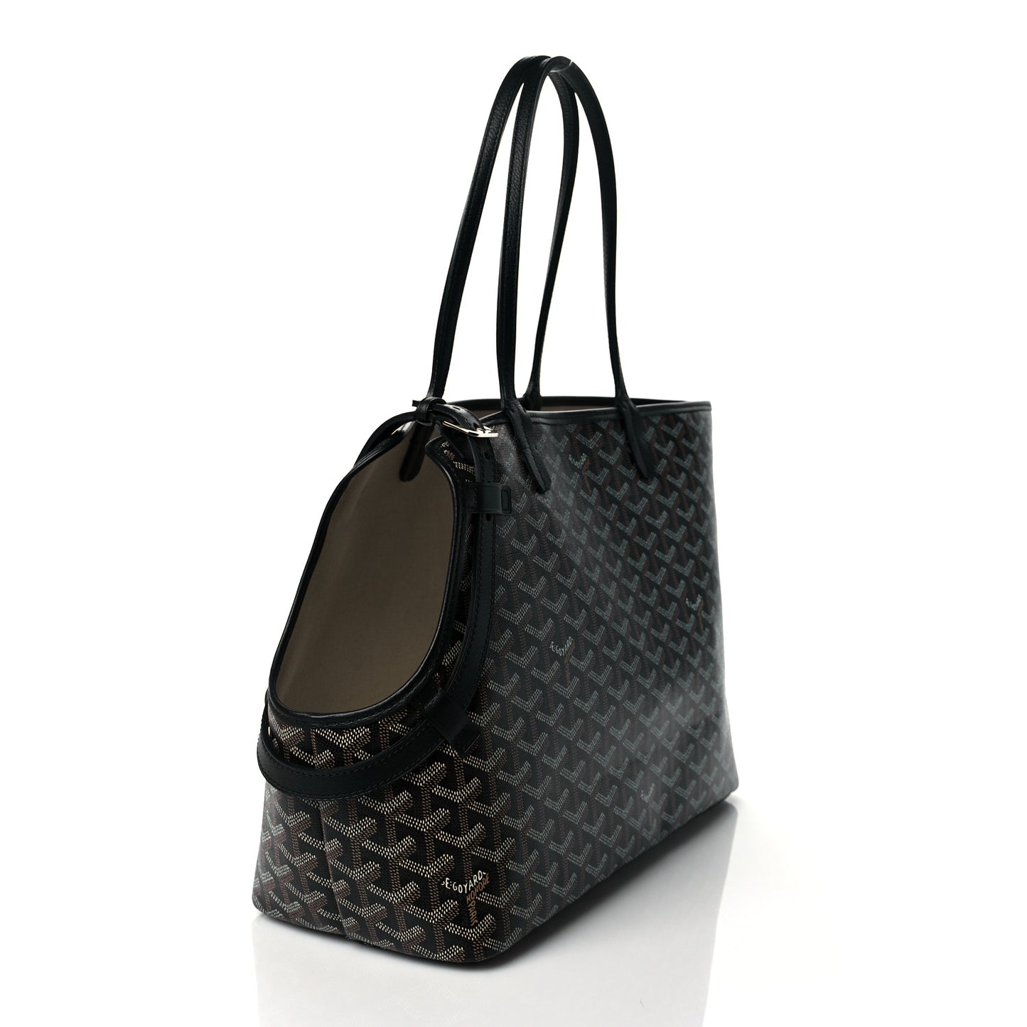 Goyardine Chien Gris Bag Black