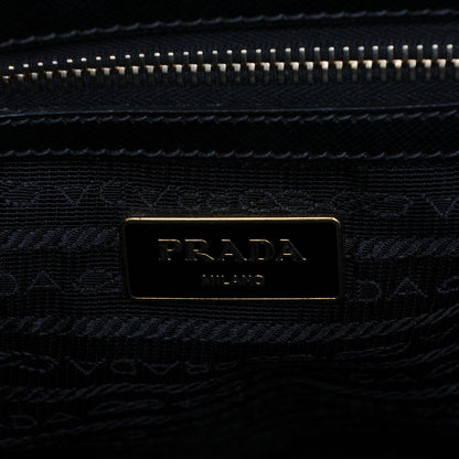 Prada Saffiano Small Galleria Double Zip Tote Black 6 of 7