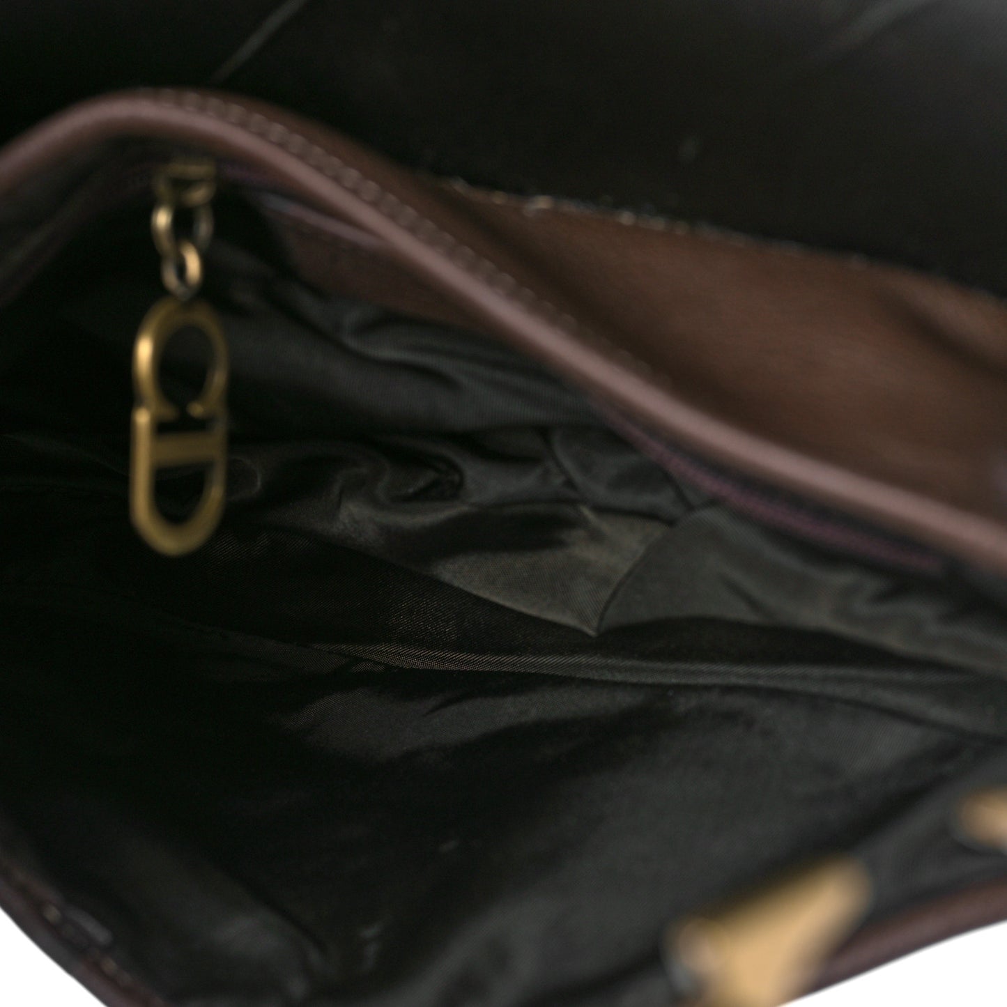 Calfskin Saddle Bag Brown