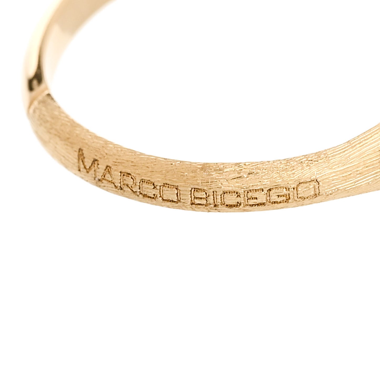 18K Yellow White Gold Diamond Lunaria East West Ring 54 7