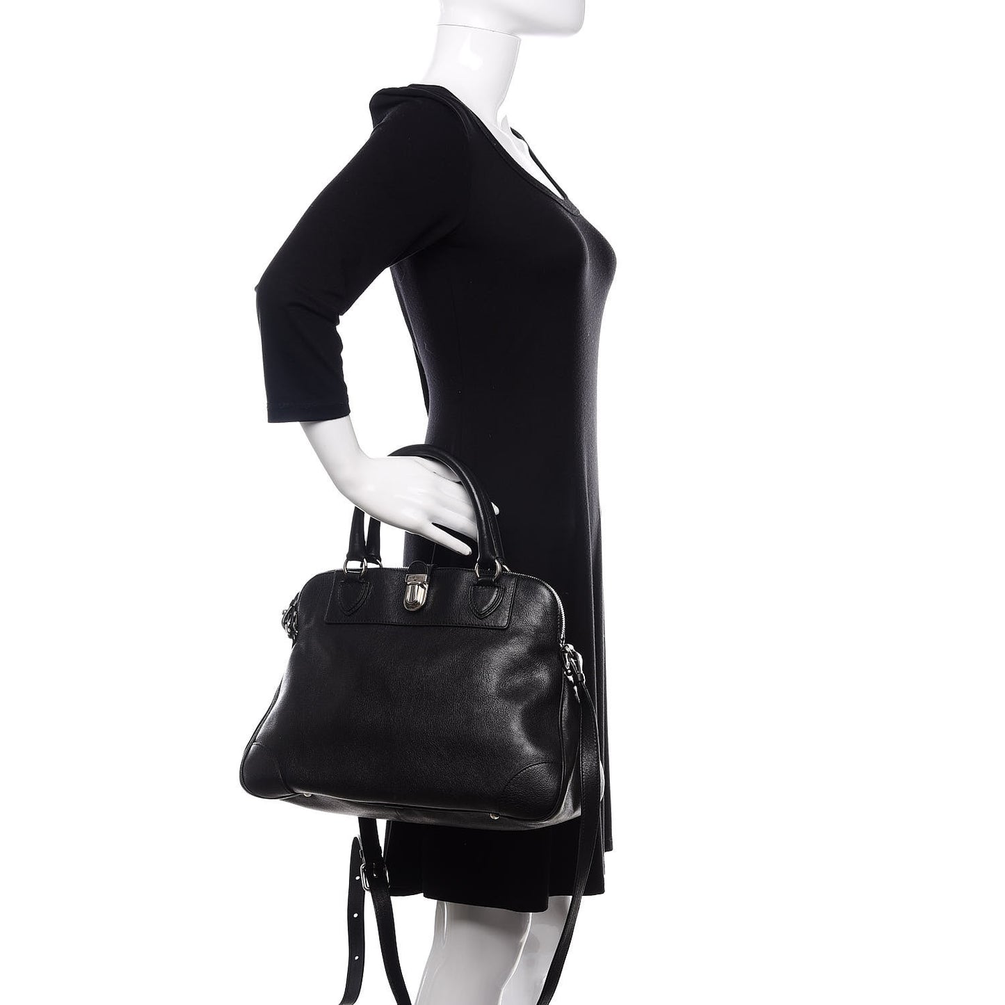 Lambskin Manhattan Tribeca Black