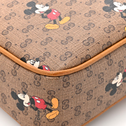 Gucci X DISNEY Mini Vintage GG Supreme Monogram Mickey Mouse Small Belt Bag 90 36 Beige Vintage Sun Oil 11 of 12