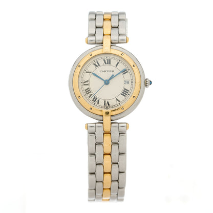 Cartier Stainless Steel 18K Yellow Gold 29mm Panthere Vendome Quartz Watch 1 of 4