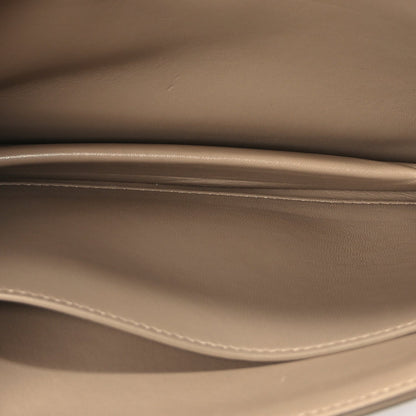 Saint Laurent Smooth Calfskin Le Maillon Satchel Beige 4 of 8