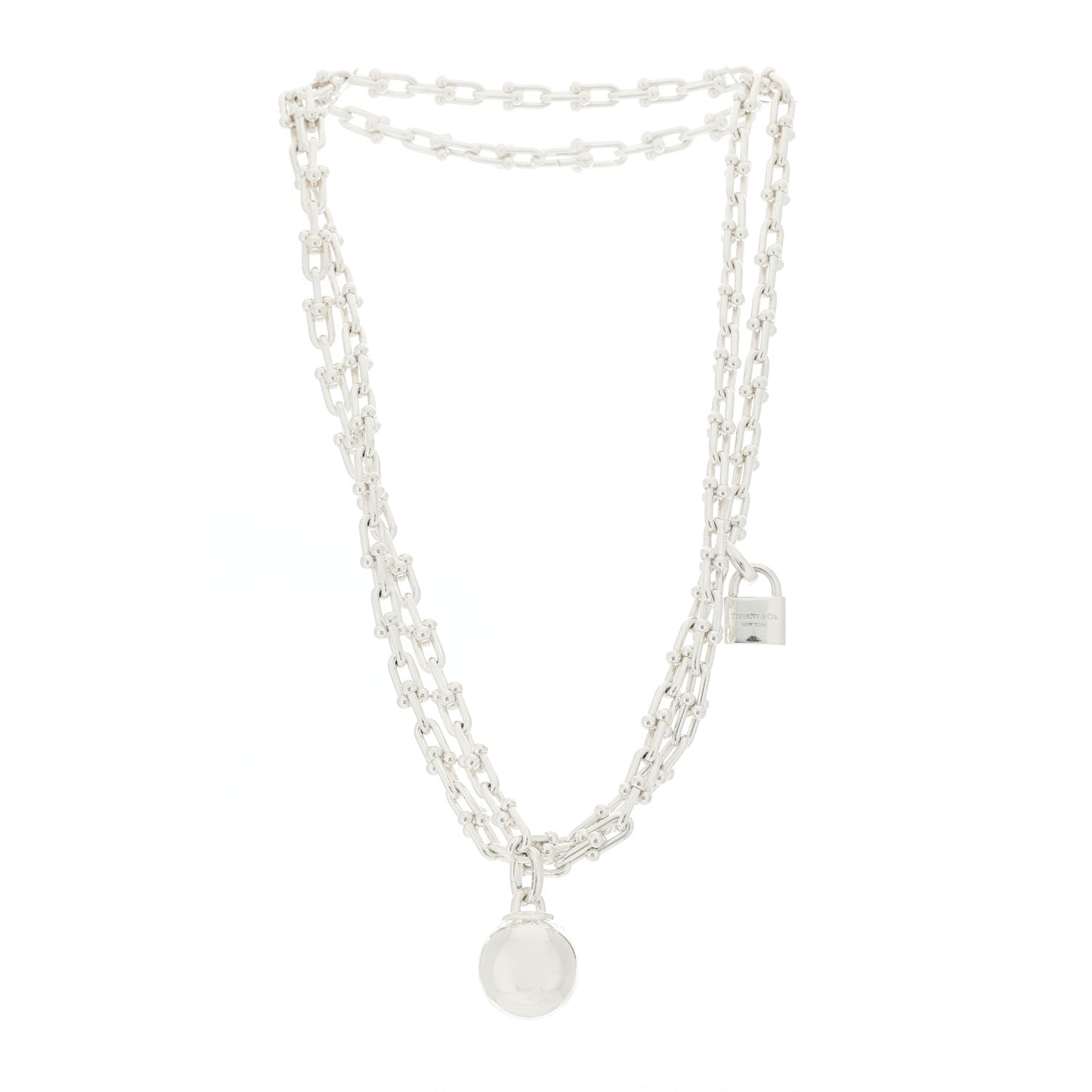 Sterling Silver HardWear Wrap Necklace