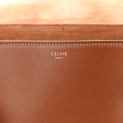Celine Calfskin Medium Soft 16 Bag Tan 6 of 15