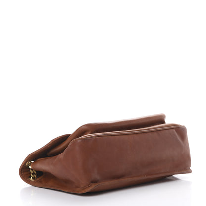 Saint Laurent Calfskin Monogram Medium Niki Chain Satchel Cognac 3 of 15