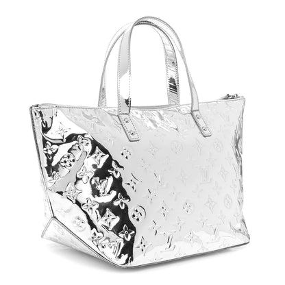 Louis Vuitton Monogram Miroir Bellevue PM Silver 2 of 5