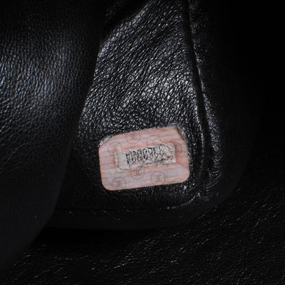 Chanel Lambskin Jumbo Shoulder Bag Black 8 of 8