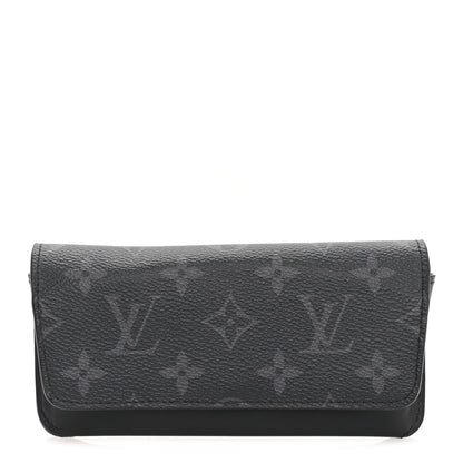 Louis Vuitton Monogram Eclipse Woody Sunglass Case 1 of 7