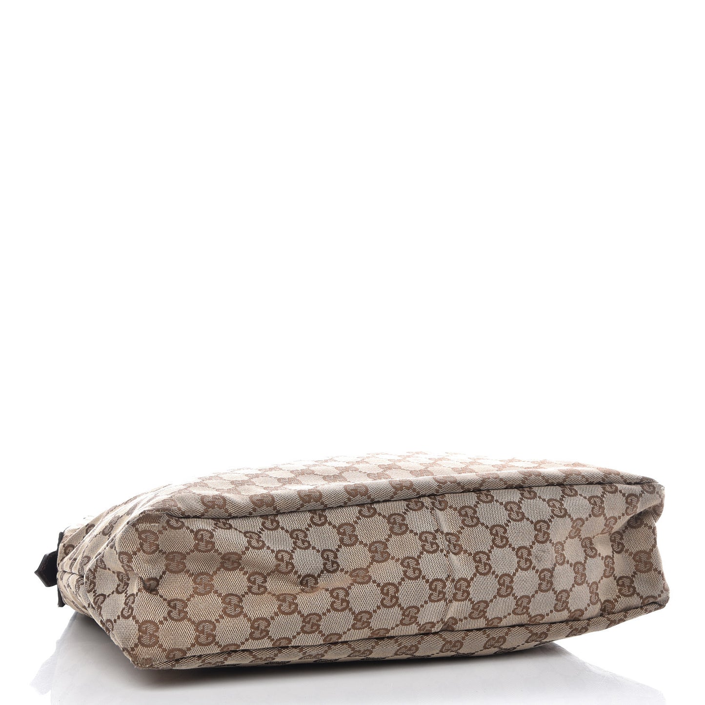 Monogram Medium Horsebit Chain Hobo Dark Brown