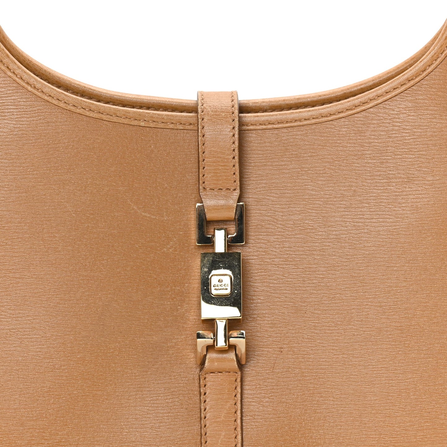 Calfskin Small Bardot Bag  Brown