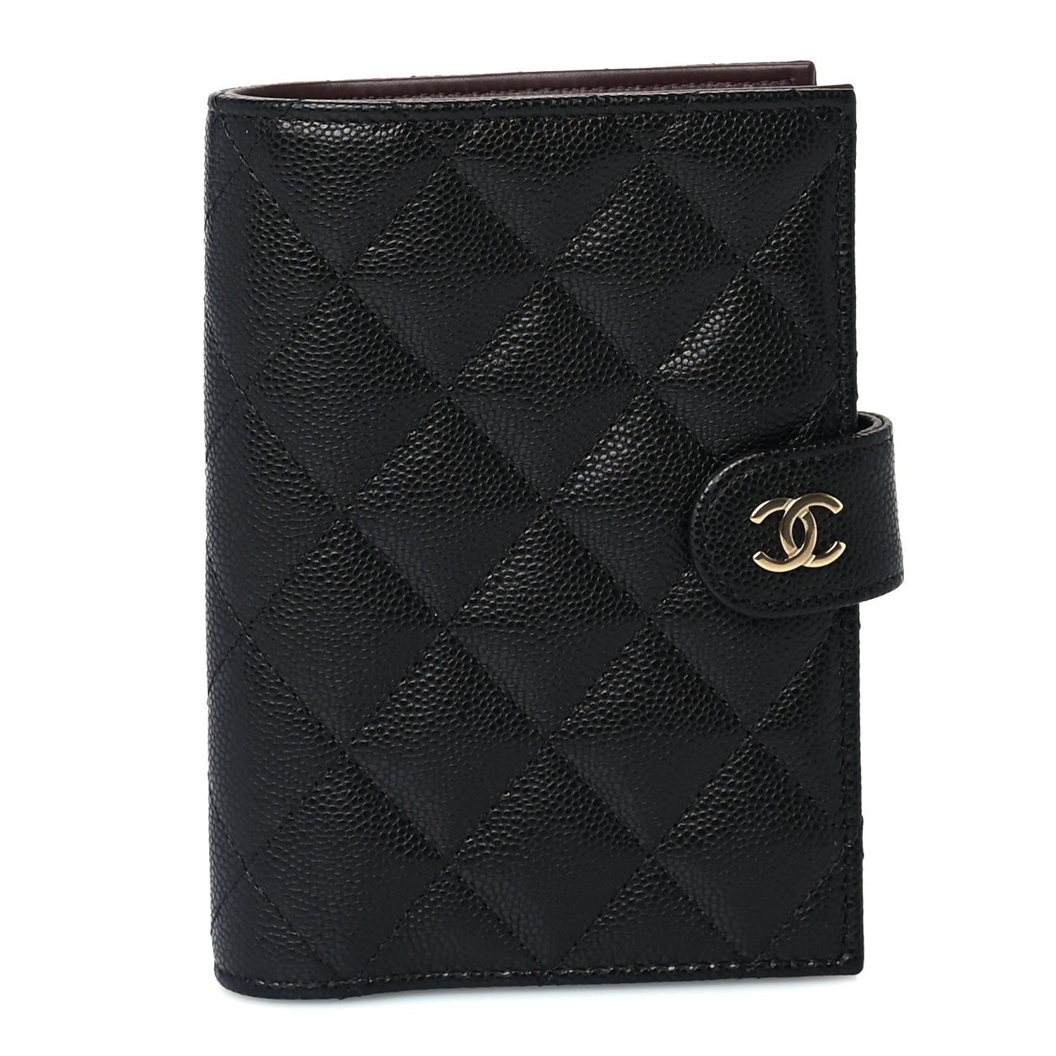 Chanel Caviar Quilted Passport Holder  Black 1 of 8