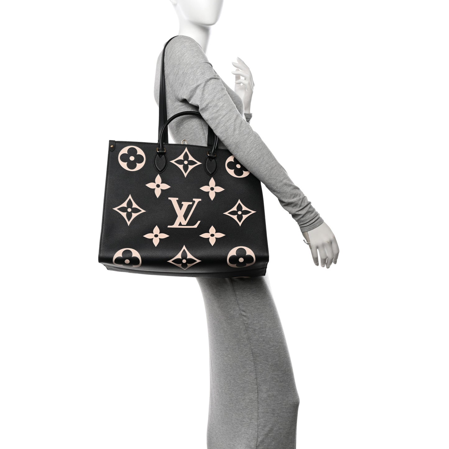 Empreinte Monogram Giant Onthego GM Black Beige