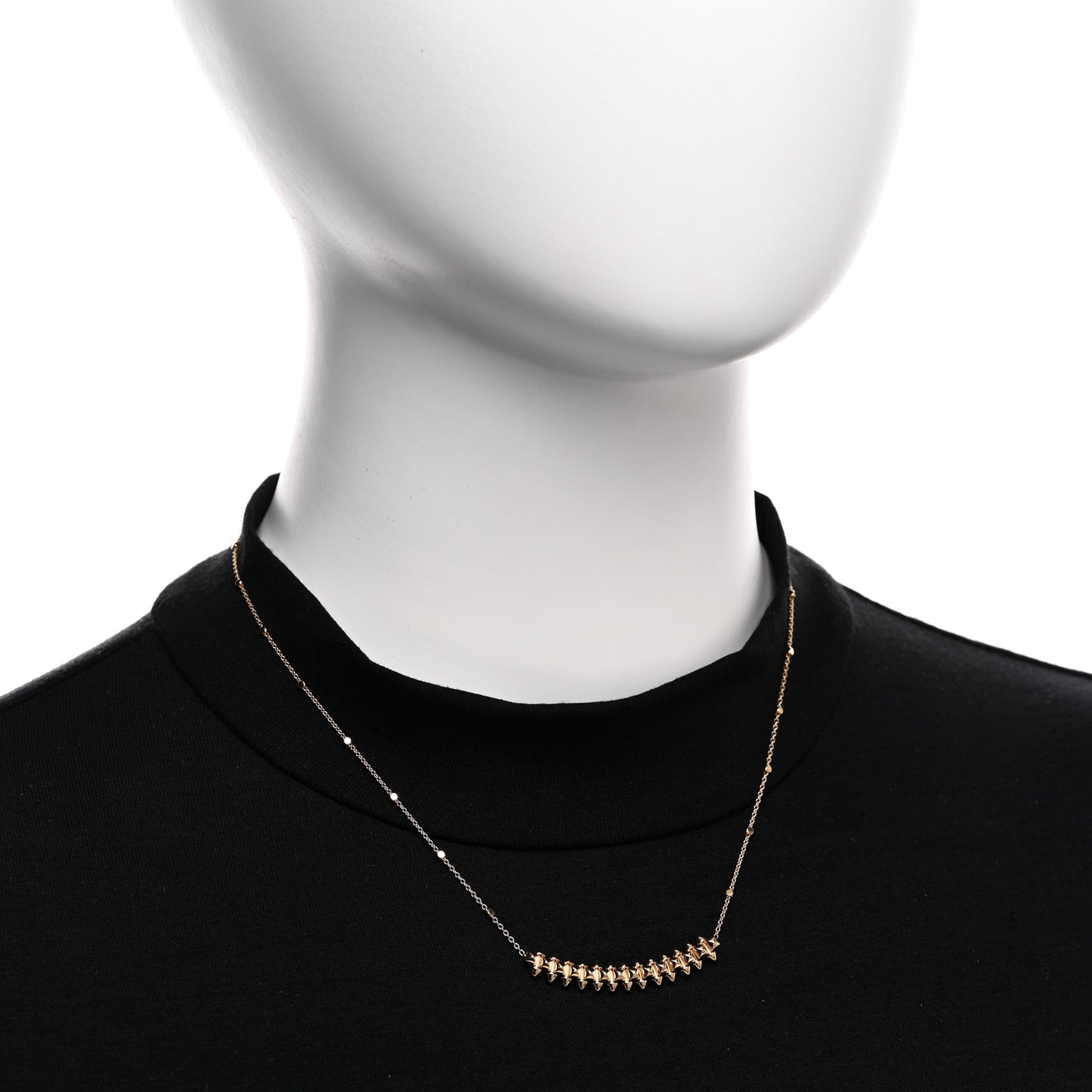 18K Pink Gold Small Clash de Cartier Necklace