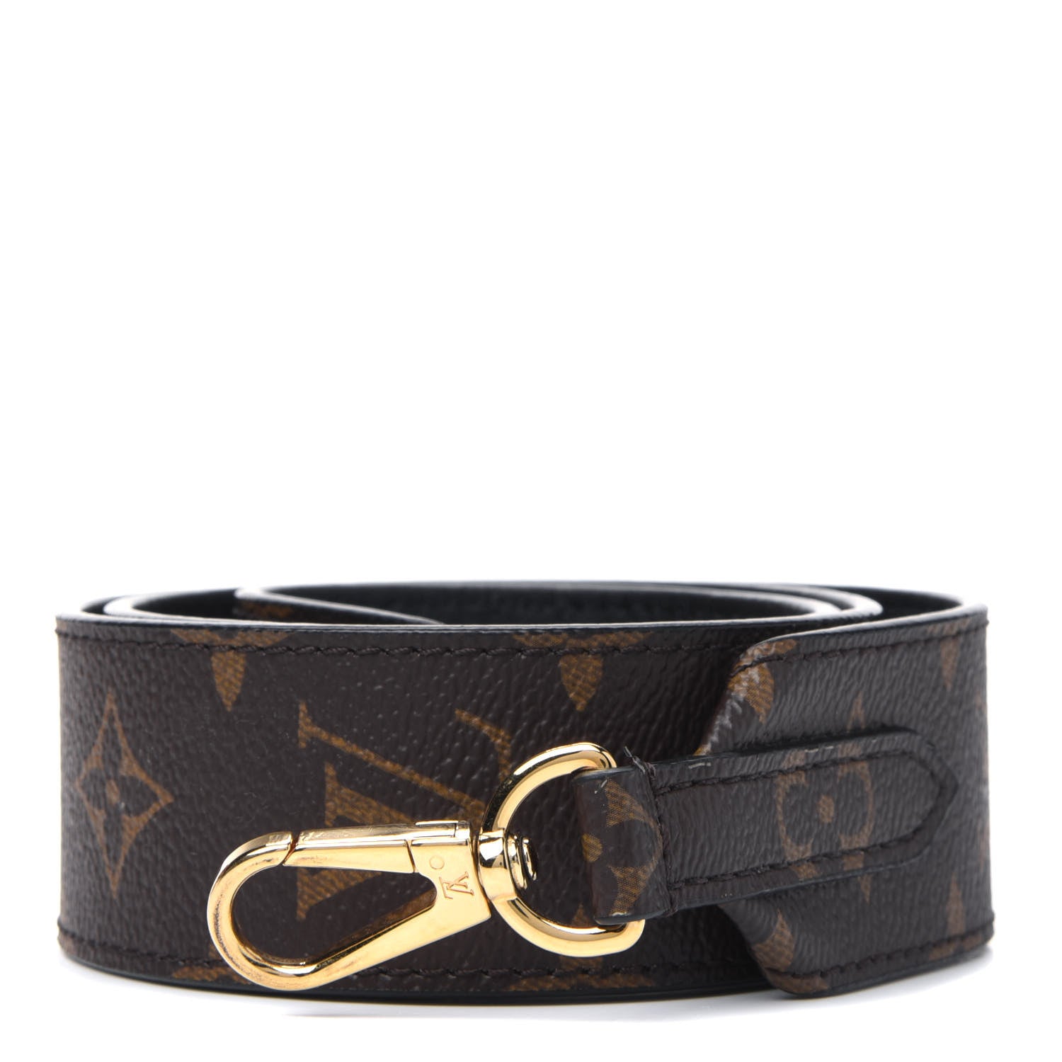 Louis Vuitton Monogram Bandouliere Shoulder Strap Black 1 of 7