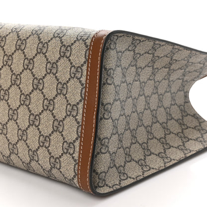 Gucci GG Supreme Monogram Medium Padlock Tote Beige Cuir 10 of 11