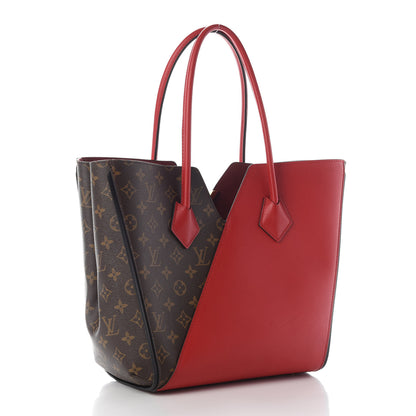 Louis Vuitton Calfskin Monogram Kimono Tote Cherry 3 of 9