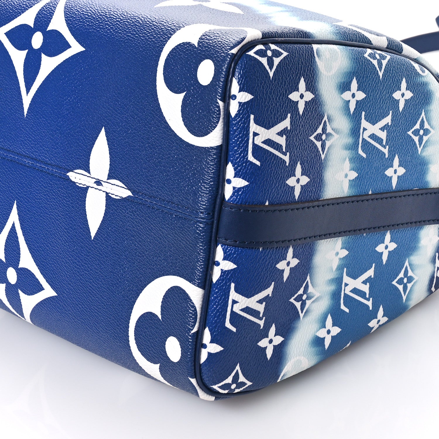 Louis Vuitton Monogram Escale Speedy Bandouliere 30 Blue 9 of 9